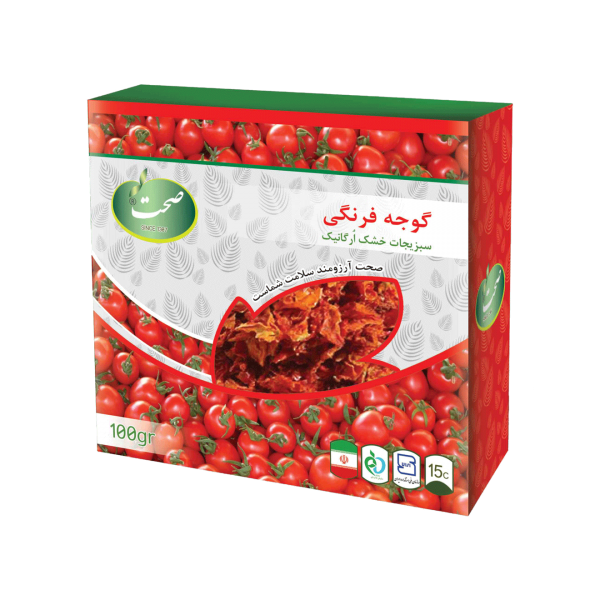 گوجه فرنگی خشک صحت 100 گرم